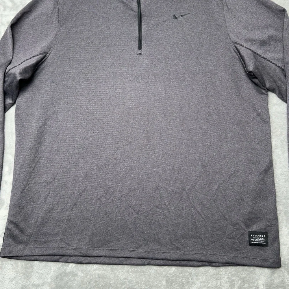 Nike Golf Men's Athleisure Top Dri-Fit Performance Long Sleeve Pullover Size XXL